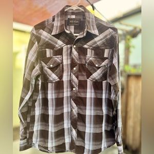 Red Snap Brand - Men's Medium Western Shirt